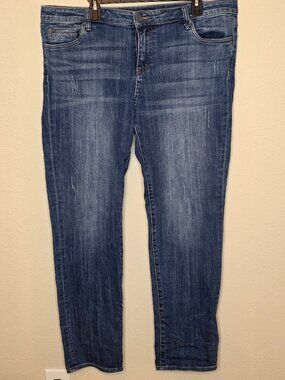 Kut from the Kloth Catherine Boyfriend Jeans, Size 16